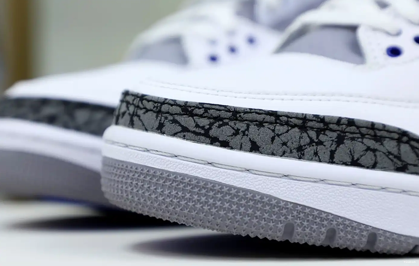 (CT8532-145) BLUE' AIR JORDAN 'RACER 3 RETRO 0521